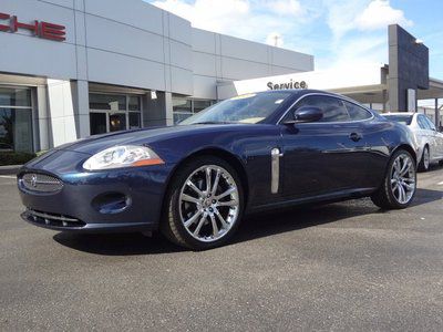 Beautiful 2007 jaguar xk coupe! fresh trade in on new car! very clean!