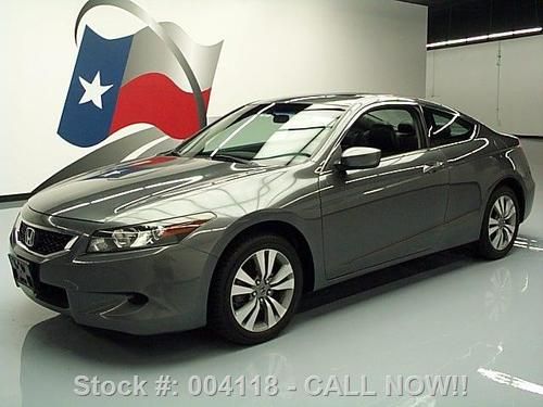 2008 honda accord ex-l coupe sunroof htd leather 61k mi texas direct auto