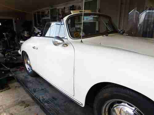 1961 356 Porsche Super Cabriolet, image 2