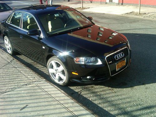 2008 audi a4 quattro sedan 4-door 3.2l -  loaded, black