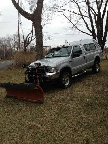 2004 ford f350 4x4 with western snowplow