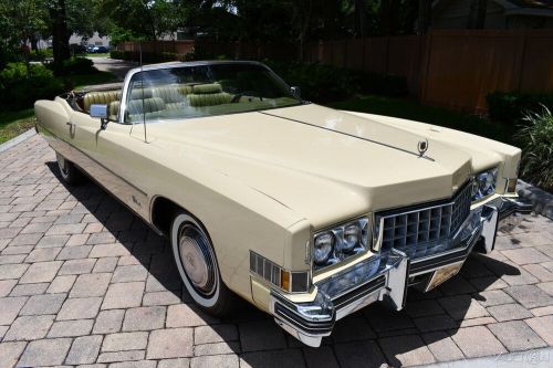 1973 Cadillac Eldorado Convertible 500ci V8 Automatic, US $20,000.00, image 4