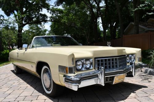 1973 Cadillac Eldorado Convertible 500ci V8 Automatic, US $20,000.00, image 21