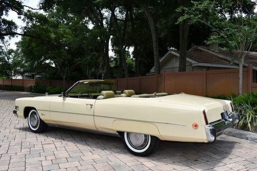 1973 Cadillac Eldorado Convertible 500ci V8 Automatic, US $20,000.00, image 22