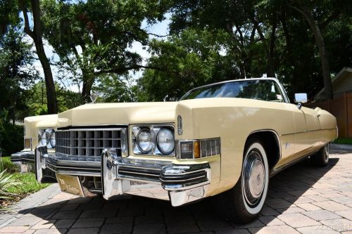 1973 Cadillac Eldorado Convertible 500ci V8 Automatic, US $20,000.00, image 24