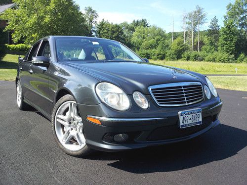 2003 mercedes-benz e55 amg base sedan 4-door 5.5l