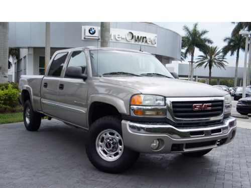 2003 gmc sierra 2500hd 4x4,6.0 v8,clean carfax,florida!