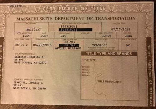 1964 Pontiac GTO, US $88,888.00, image 26