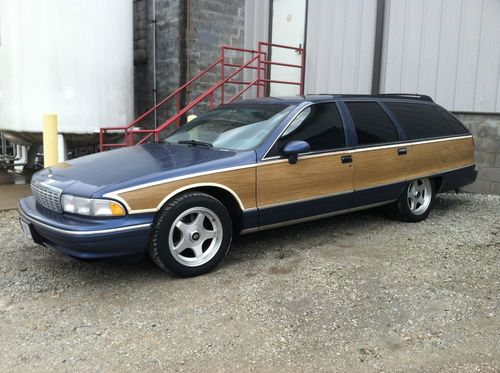 1994 chevrolet caprice estate woodie  wagon lt-1  impala ss roadmaster