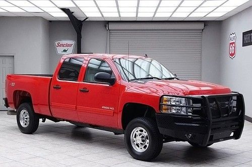 2010 chevy 2500hd diesel 4x4 lt1 z71 leather crew cab 1 texas owner