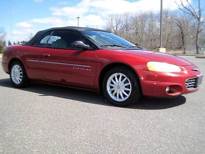 Convertible - 81k miles - new top - leather - runs great! - no reserve auction!