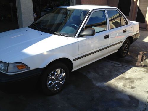 1990 toyota corolla dlx sedan 4-door 1.6l