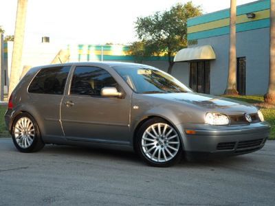 Gti 1.8t 5 speed manual lowered suspension sunroof heated leather seats