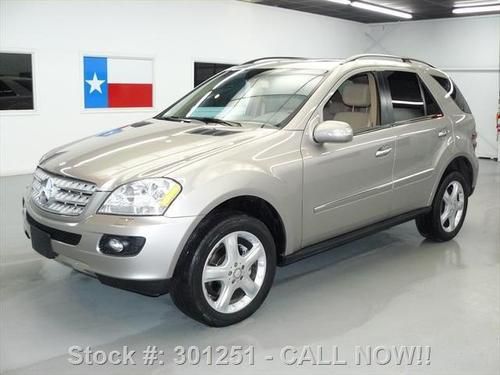 2008 mercedes-benz ml350 4matic awd p1 sunroof nav 61k texas direct auto