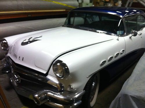 1956 buick century  4 door riviera