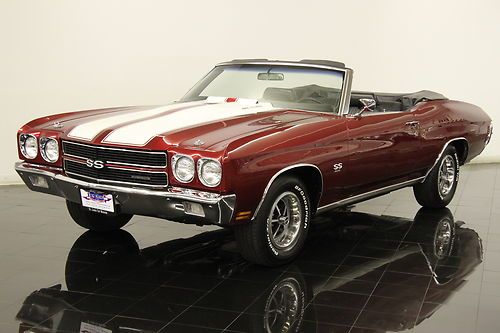 1970 chevrolet chevelle ss454 convertible restored 454ci v8 automatic ps pb ac