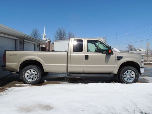 2008 ford f-250 super duty lariat ext cab pickup 6.8l 4-door * smoke damage *