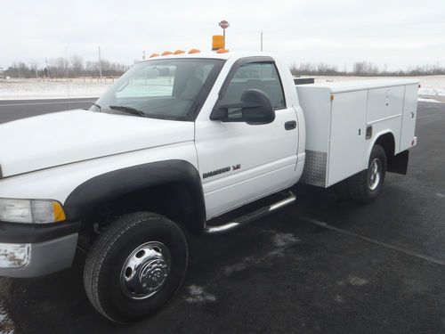 2002 dodge 3500 service truck 2wd