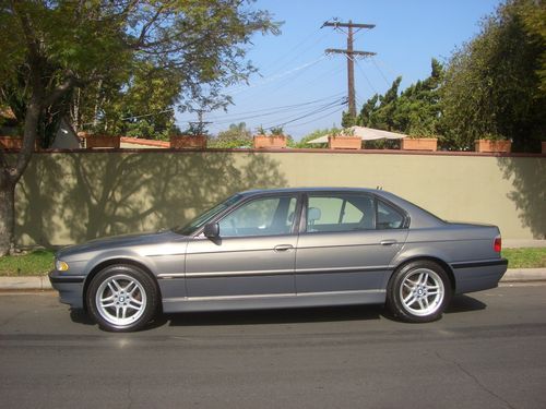 740il, sport, stunning original paint southern calif. car!