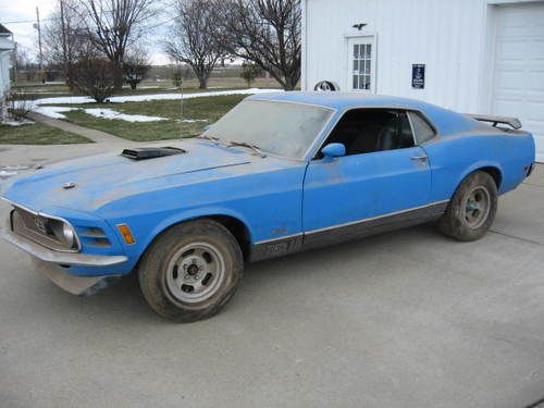 1970 mustang mach 1 428 r code drag pack 4 speed super cobra jet