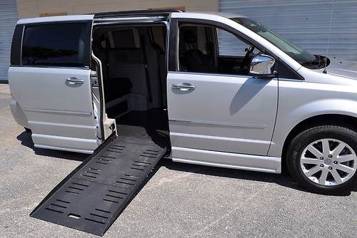 2012 town &amp; country touring ed braun  handicap ramp conversion power options