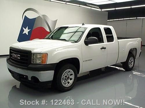 2008 gmc sierra ext cab 4.3l v6 6-pass cd audio 74k mi texas direct auto