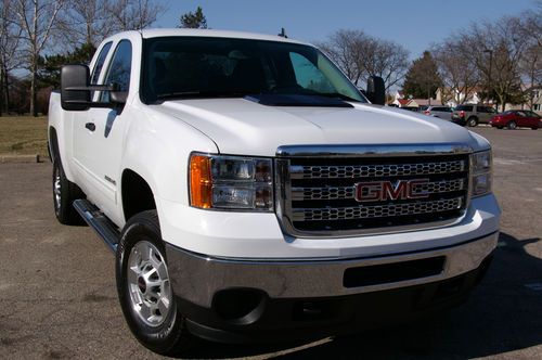 2013 sierra 2500hd extended cab, long box sle, cng system, warranty, rebuilt