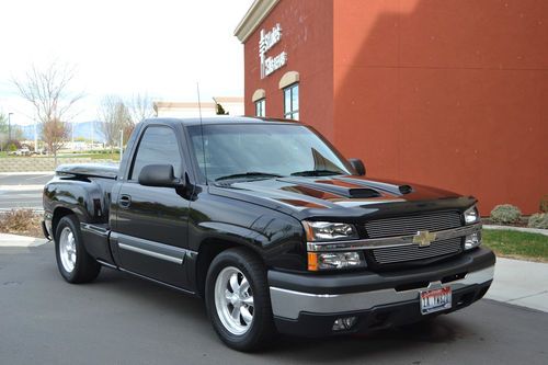 2003 chevy silverado ls 1500 2wd hotrod streetrod custom rod lowered truck