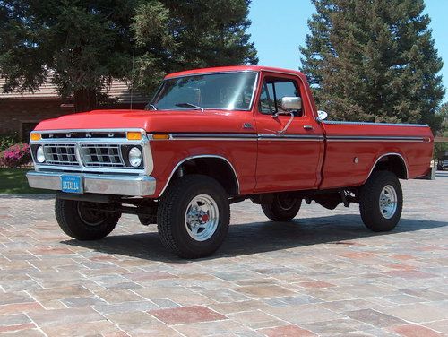 1977 ford f-250 4x4 - factory highboy - sunny southern california survivor