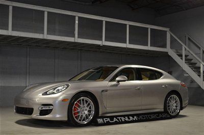 2011 porsche panamera turbo 9k miles, 151k window sticker, burmester, very clean