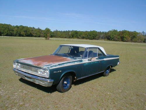 1965 dodge coronet 440 2 door hardtop running project with clear ga registration