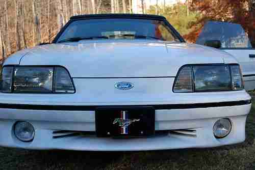 1989 Ford Mustang GT Convertible 2-Door 5.0L, image 4