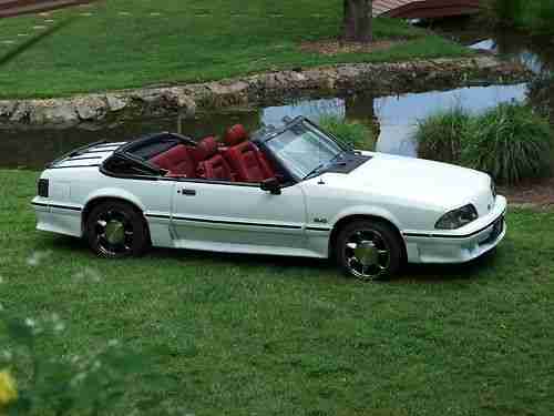 1989 Ford Mustang GT Convertible 2-Door 5.0L, image 7