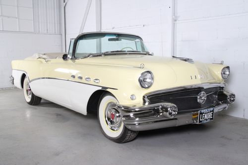 1956 buick roadmaster convertible - factory a/c! exceptional, show winner!