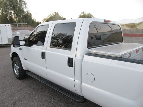 2006 ford f350 xlt bulletproof diesel upgrade 4x4 crew cab long bed 29,410 miles