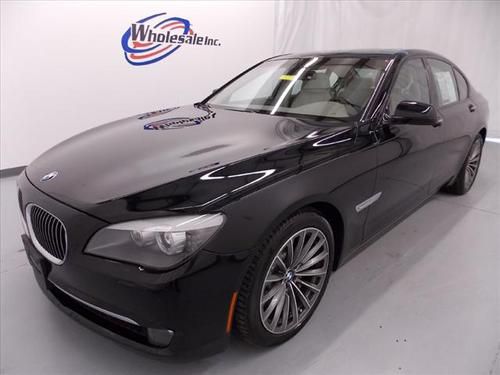 2009 bmw 7 series 750i 4dr sedan sport and premium pkg