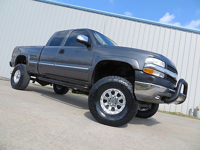 01 k2500hd 6.6l duramax allison (brand new tires+wheels) swb edge carfax tx ! !