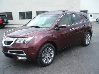 2012 acura mdx advance sh-all wheel drive!!!