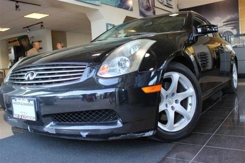 2005 infiniti g35 coupe navigation bose premium stereo leather sunroof