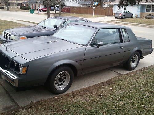 87  buick t type turbo clean