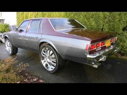 1979 caprice classic custom donk 26 inch rims