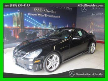 2009 slk55 amg sport convertible roadster 1 owner  low miles (6,900) showroom!