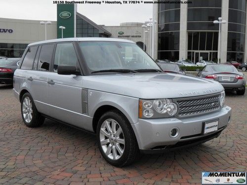 2009 land rover range rover supercharged sport utility 4-door 4.2l