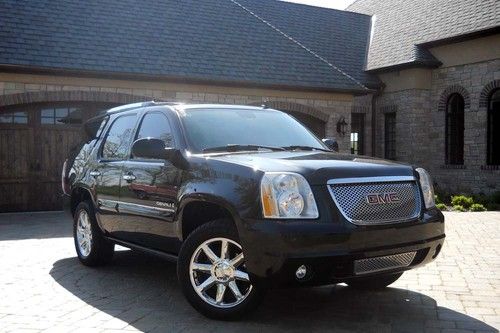 2007 gmc denali awd 6.2 black on black full gm service ready to go