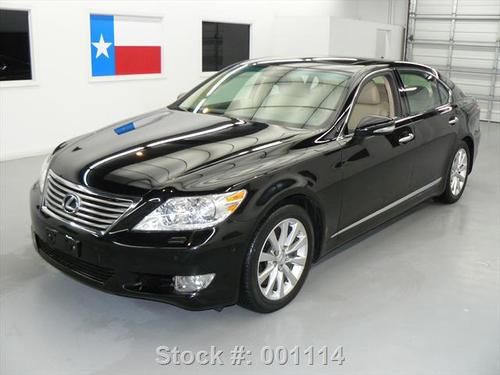 2010 lexus ls460 l awd leather sunroof nav rear cam 13k texas direct auto