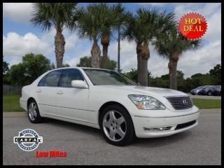 2006 lexus ls 430 premium pkg/leather/sunroof &amp; more only 37k miles! l@@k