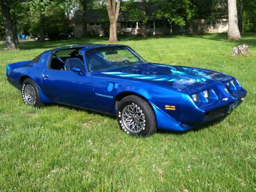1981 pontiac firebird trans am classic t-top immaculate condition - no reserve
