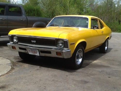 1970 chevrolet nova base coupe 2-door 6.6