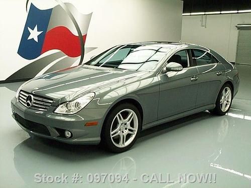 2007 mercedes-benz cls550 amg sport p2 sunroof nav 55k texas direct auto