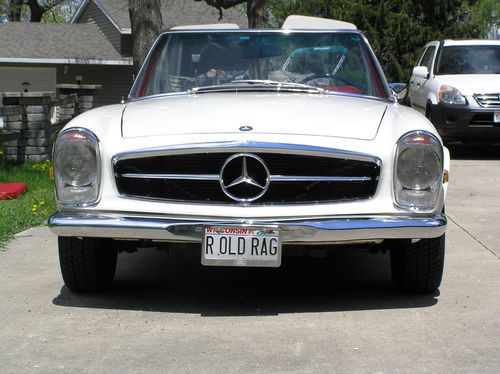 280sl mercedes, euro, rare 1 of only 143 made  1967